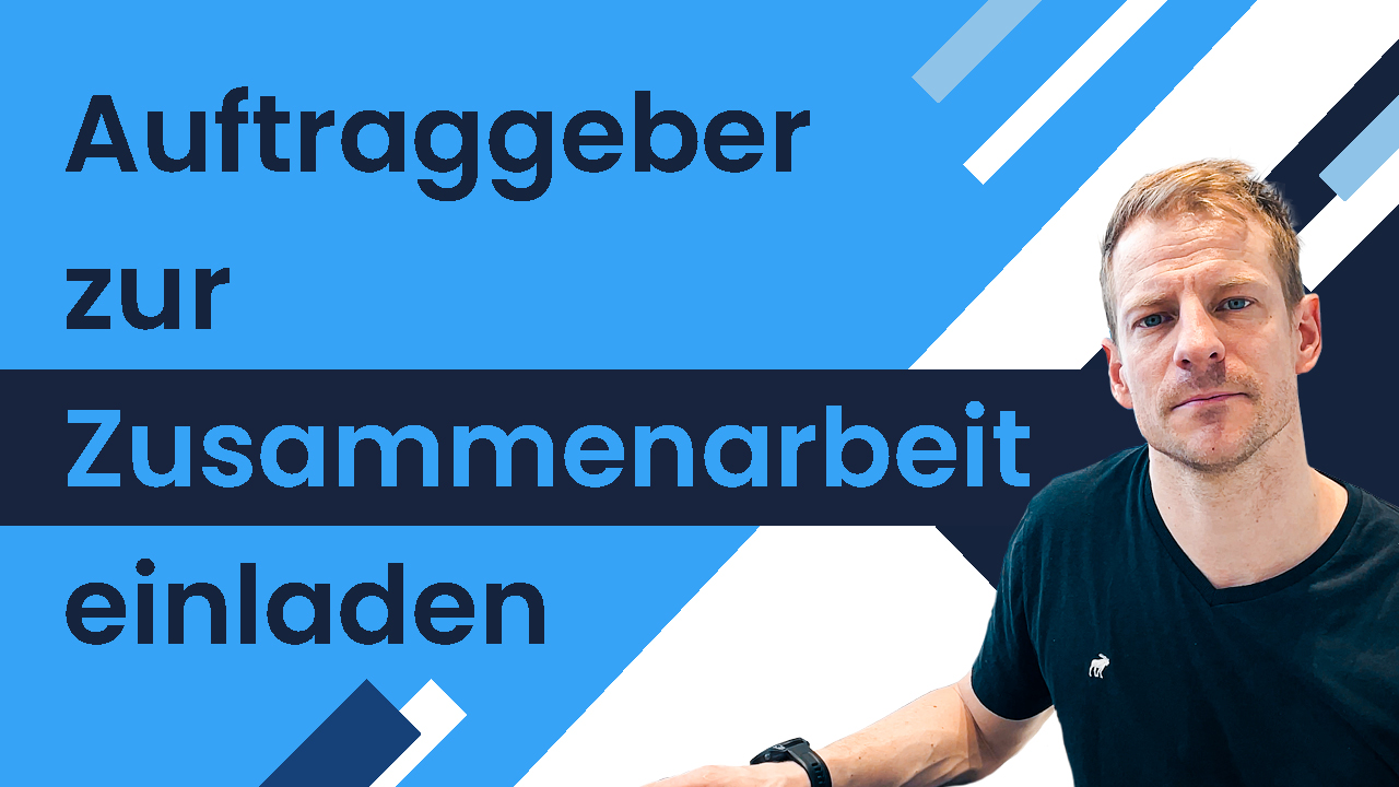 Auftraggeber Bei Condent Zur Zusammenarbeit Einladen