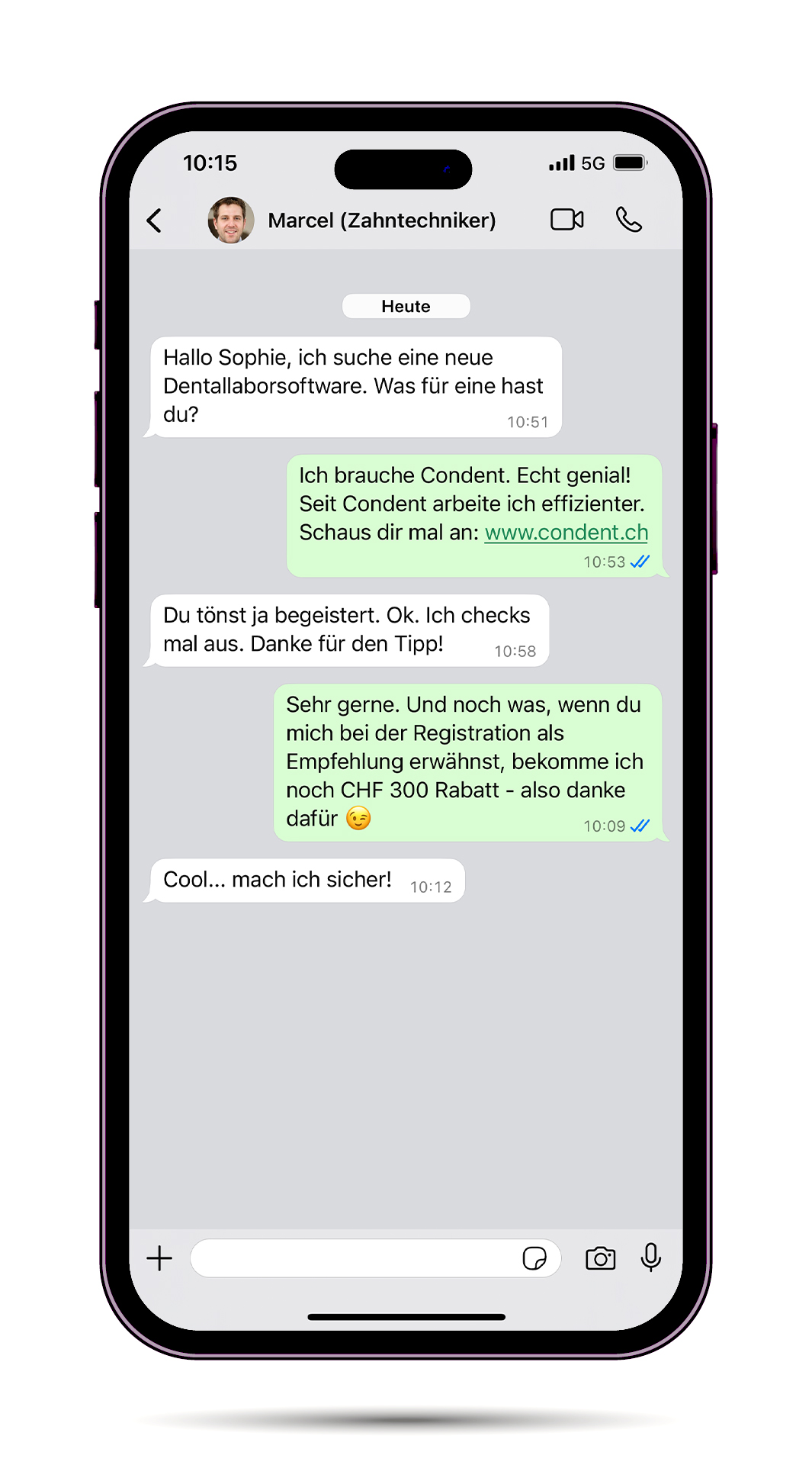 Condent Weiterempfehlen 2025