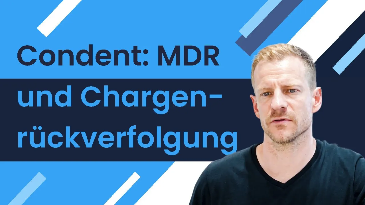 Chargenrückverfolgung (MDR) Mit Condent Dentallabor Software